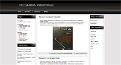 Desktop Screenshot of decoration-industrielle.com